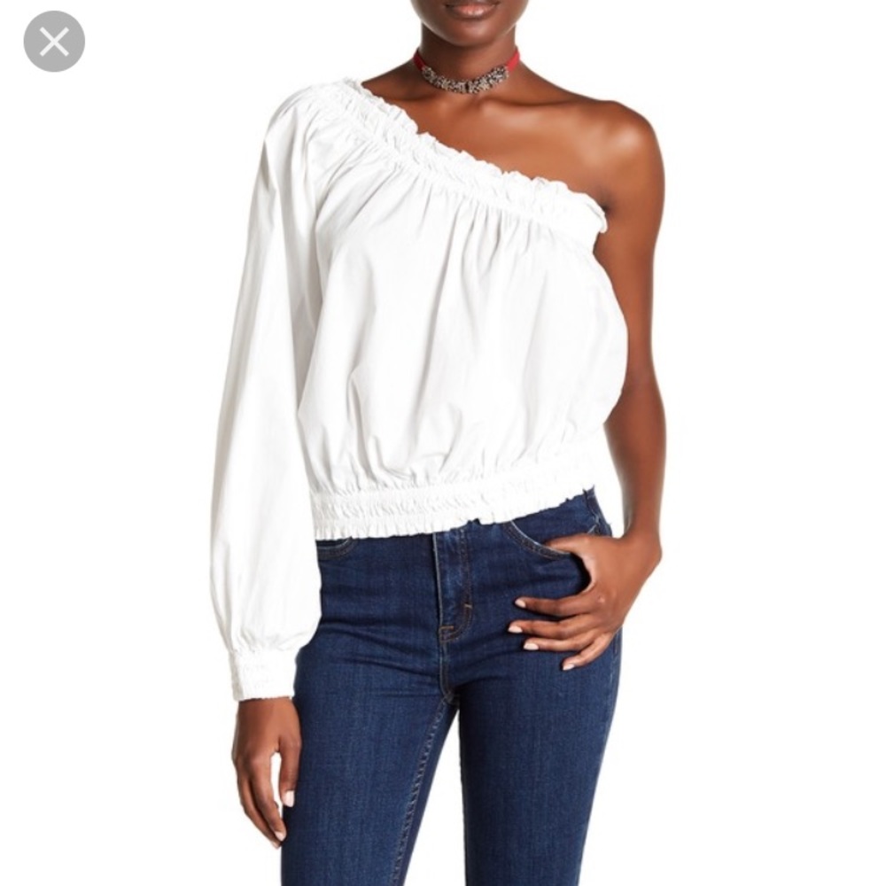 Free People One Shoulder Top